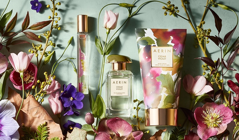 AERIN Cedar Violet Fragrance Q A Discover esteelauder